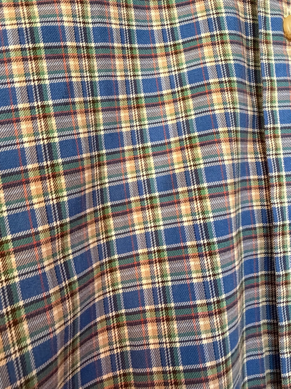 Ralph Lauren Blue and Green Plaid Button-Down Shirt 4XL - Picture 3 of 14
